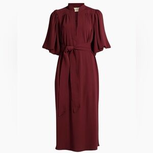 Figue Dani Shirtdress, Zinfandel Red, Large, $698, NWOT